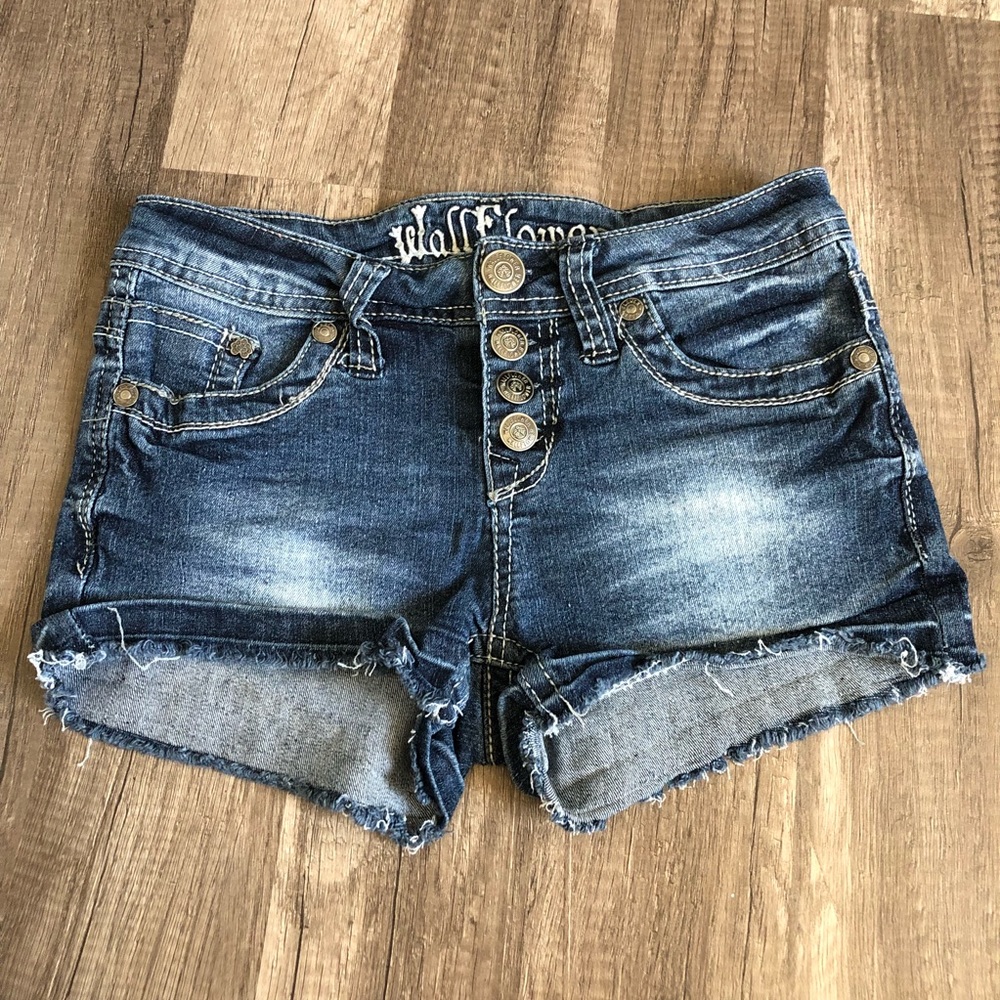 Wallflower jean shorts